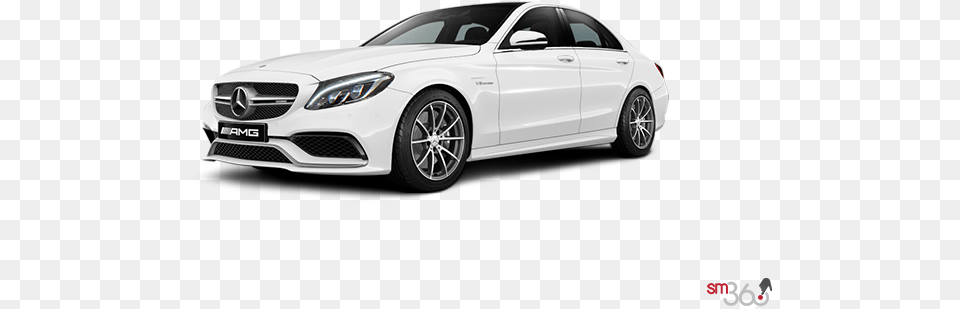 2018 Mercedes Benz C Class Sedan Amg Honda Civic 2015 White Lx, Spoke, Car, Vehicle, Transportation Png