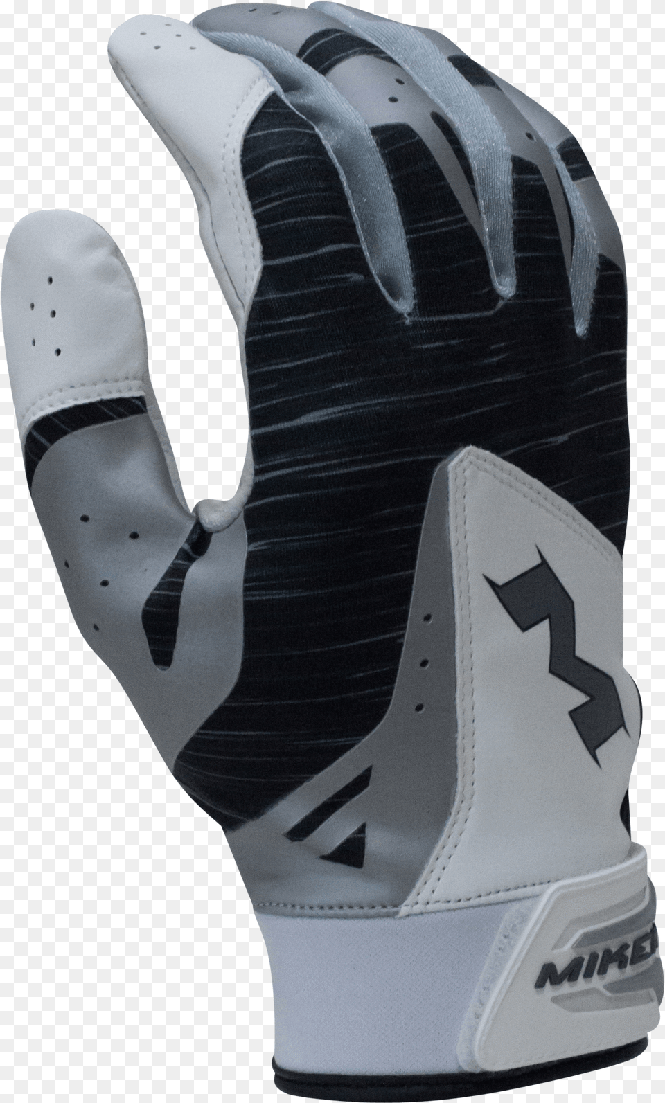 2018 Miken Pro Black Batting Gloves Miken Batting Gloves, Baseball, Baseball Glove, Clothing, Glove Free Png Download