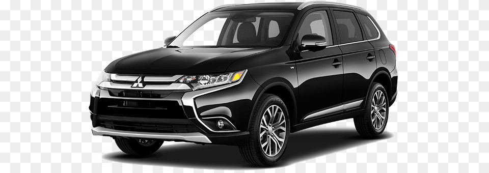 2018 Mitsubishi Outlander Mitsubishi Outlander 2018 Black, Suv, Car, Vehicle, Transportation Png