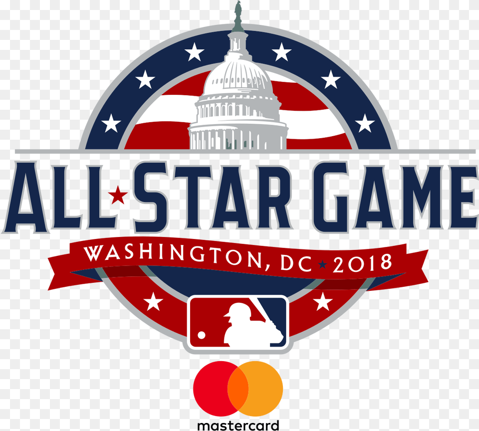 2018 Mlb All Star Logo, Badge, Symbol, Scoreboard, Emblem Free Png