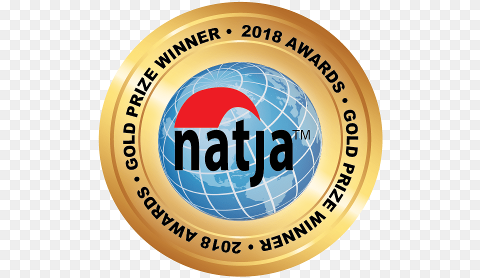 2018 Natja Awards Gold Seal U2013 Hoteladdict Circle, Badge, Logo, Symbol, Disk Png Image