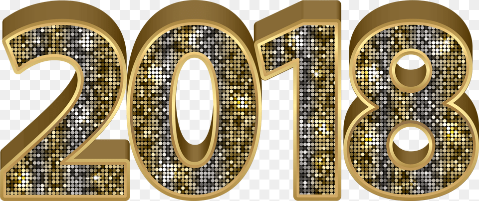 2018 New Year Hat Circle Free Transparent Png