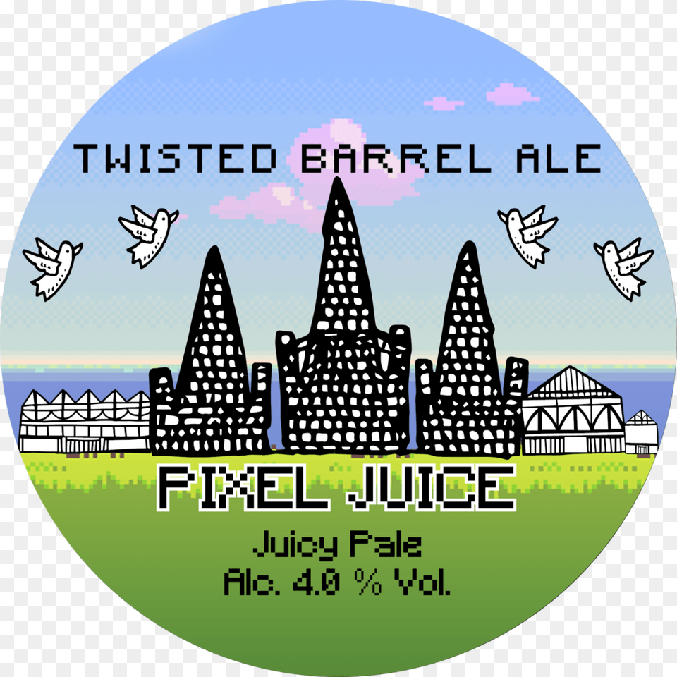 2018 Pixeljuice Keg Twisted Barrel Pixel Juice, Disk, Dvd Free Png Download