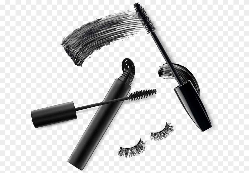 2018 Precious Cosmetic Contract Manufacturer Cosmetics Black And White, Brush, Device, Mascara, Tool Png Image
