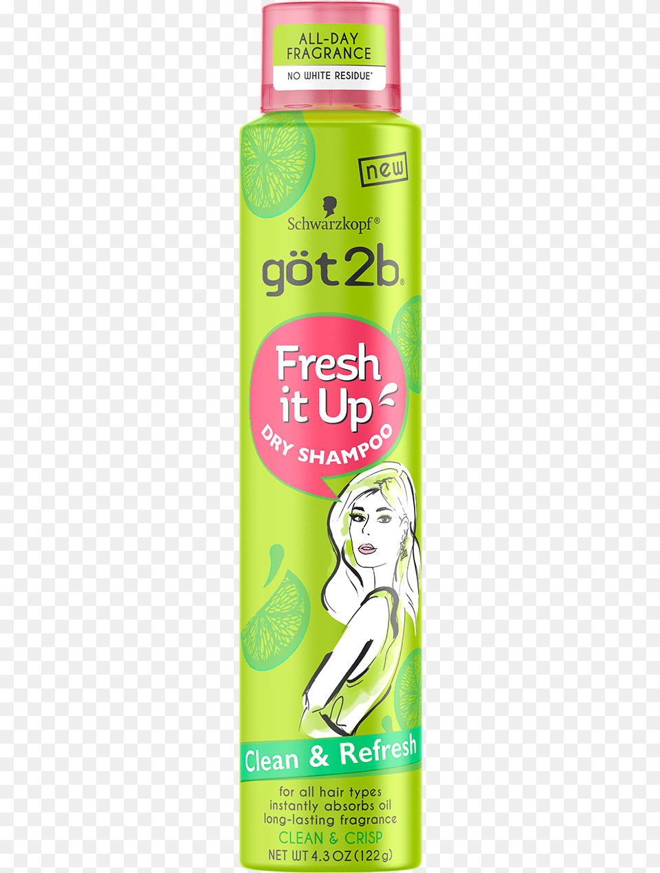 2018 Product 970x1400fresh It Up Clean And Refresh Got2b Fresh It Up Dry Shampoo, Herbal, Herbs, Plant, Person Png