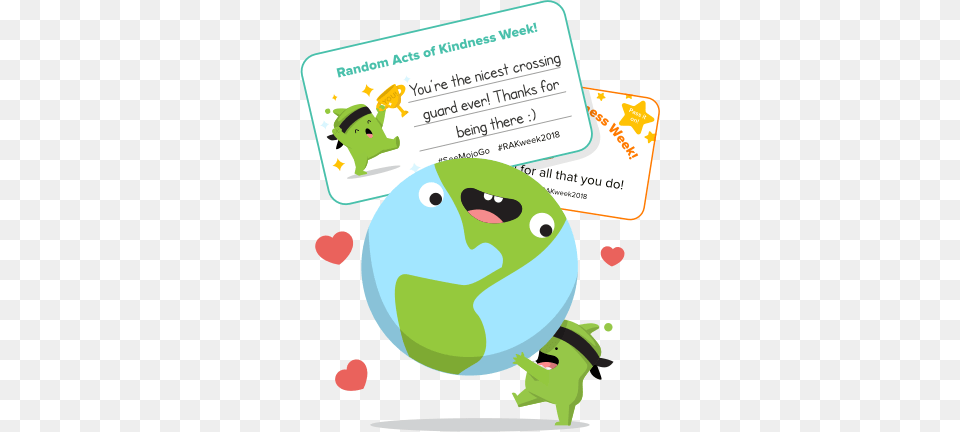 2018 Random Acts Of Kindness Cartoon, Text Free Png Download