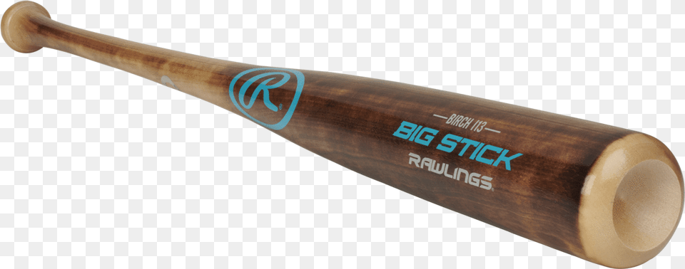 2018 Rawlings Big Stick I13 Birch Wood 2018 Baseball Bats Wood, Baseball Bat, Sport, Cricket, Cricket Bat Free Png