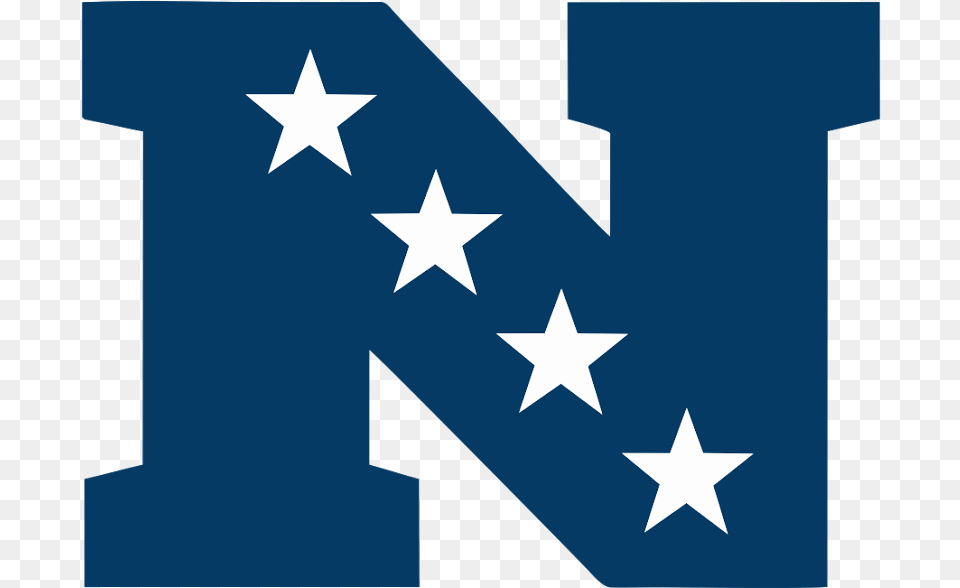 2018 Regular Season Nfc Preview And Predictions National Football Conference Logo, Star Symbol, Symbol Free Transparent Png