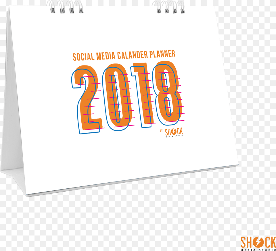 2018 Social Media Calendar Planner Illustration, Advertisement, Text, Poster Free Transparent Png