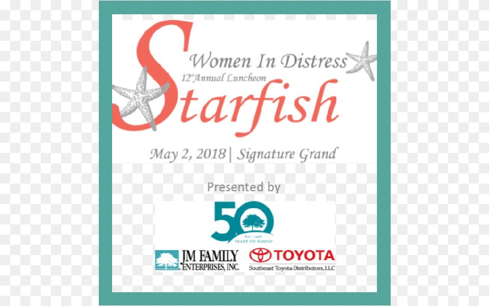 2018 Starfish Esig Jm Family Enterprises, Advertisement, Poster Free Png Download
