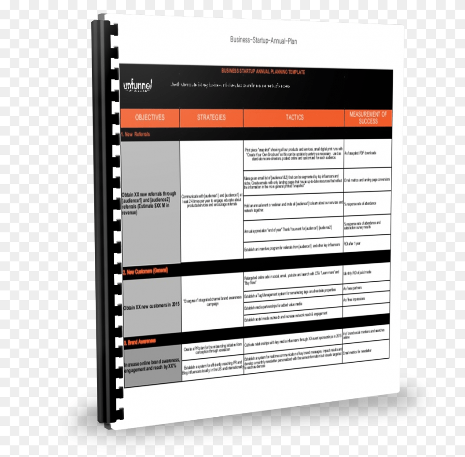 2018 Startup Annual Business Plan Excel Template For Business Plan, Page, Text Free Png Download