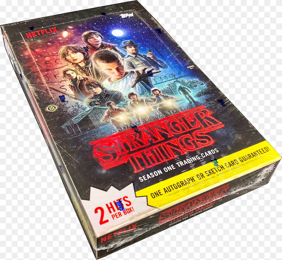 2018 Stranger Things Trading Cards Close Up Stranger Things Poster Winona, Book, Publication, Adult, Person Free Png Download