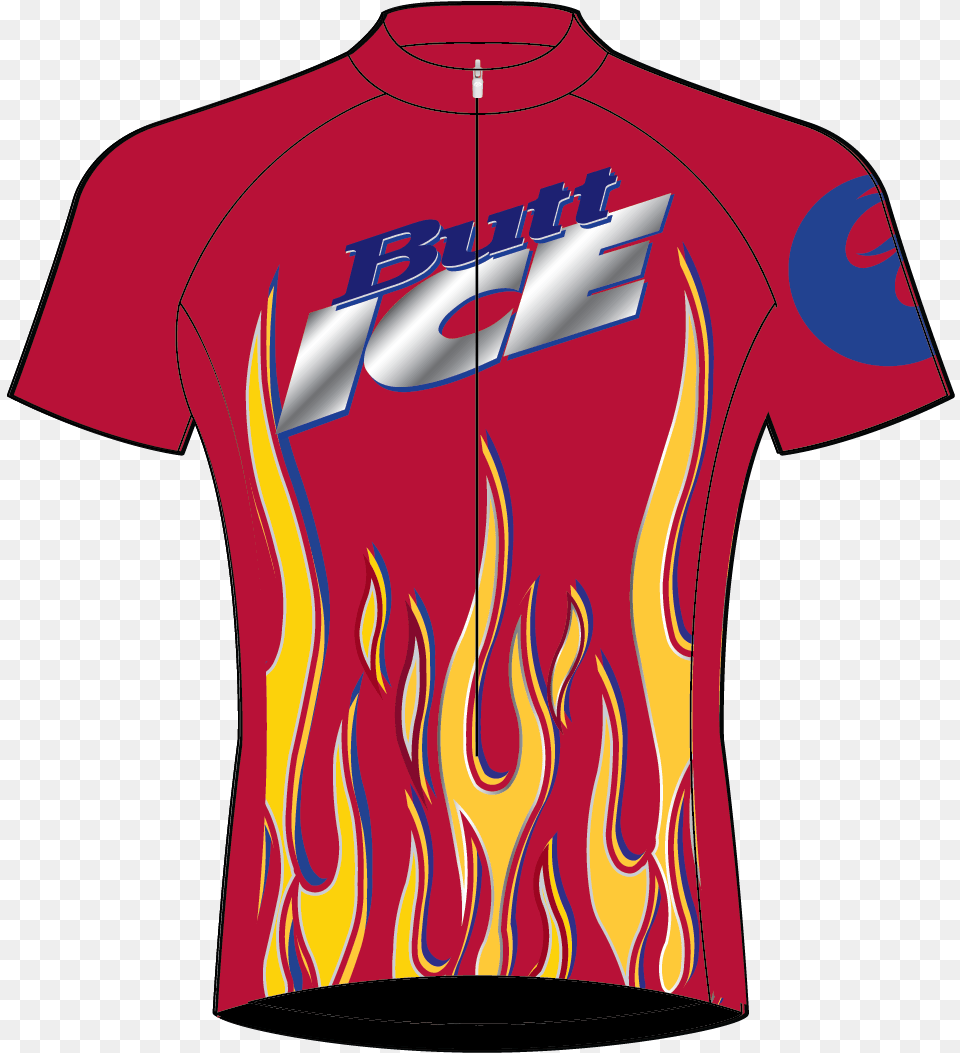 2018 Team Butt Ice Jersey Iowa, Clothing, Shirt, T-shirt Png Image