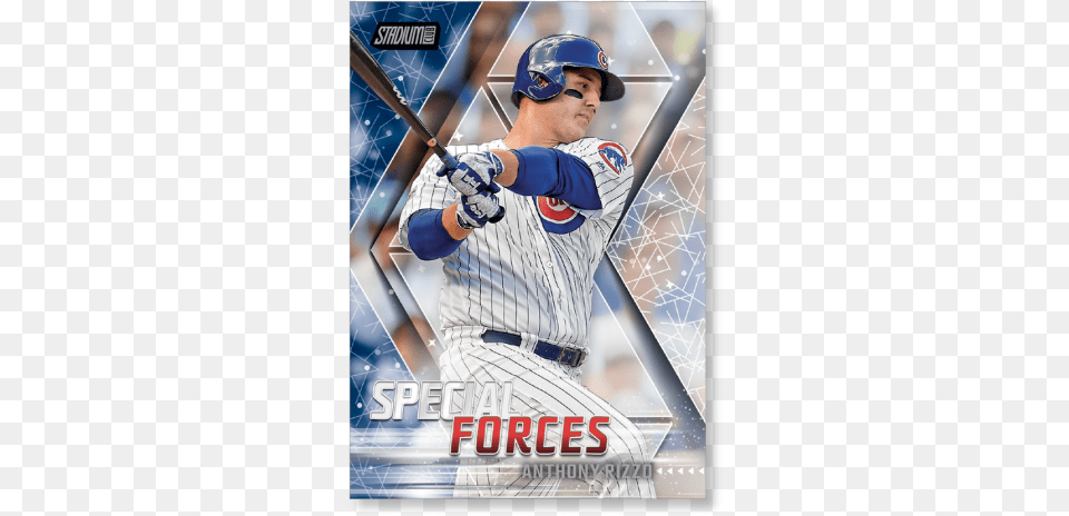 2018 Topps Baseball Stadium Club Anthony Rizzo Special College Baseball, Team Sport, Person, Sport, Team Png