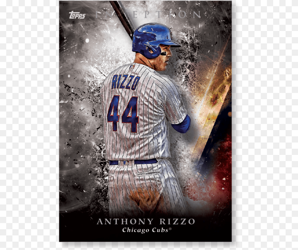 2018 Topps Inception Baseball Anthony Rizzo Baseball, Team Sport, Person, Sport, Glove Png