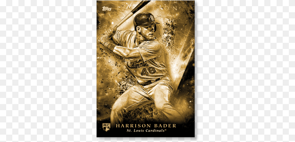 2018 Topps Inception Baseball Harrison Bader Base Poster Poster, Team Sport, Male, Person, Sport Free Transparent Png