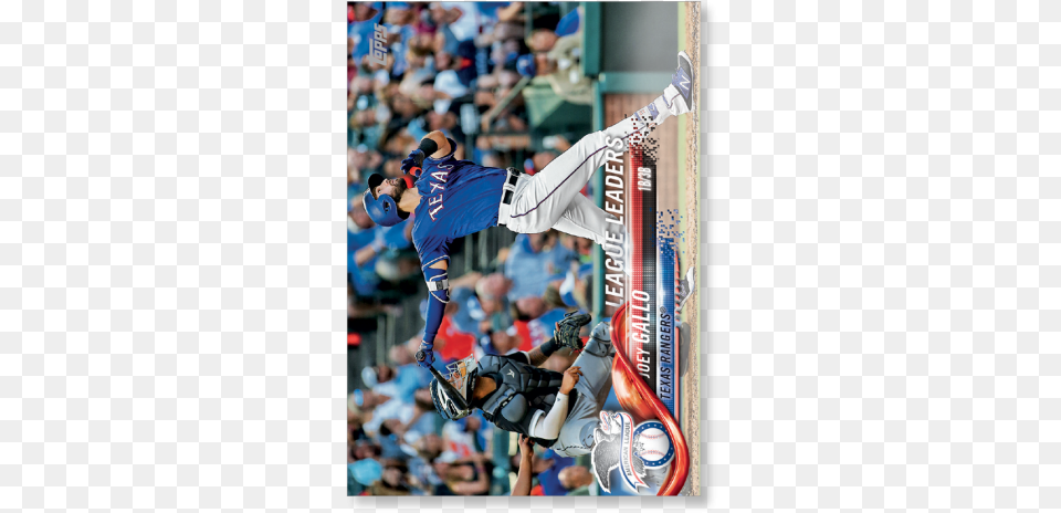 2018 Topps Series 1 Baseball Joey Gallo Base Poster Duathlon, People, Person, Glove, Clothing Png