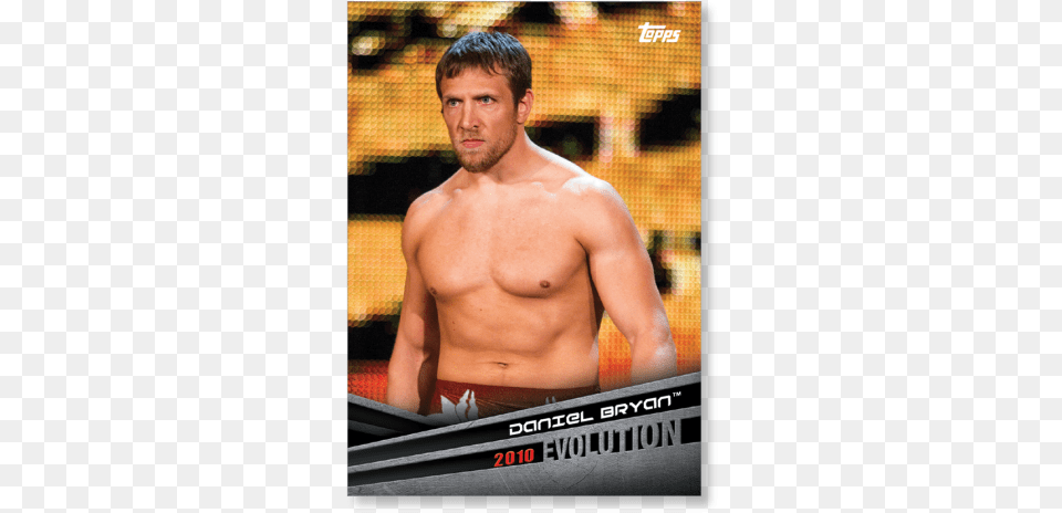 2018 Topps Wwe Daniel Bryan Evolution Poster Daniel Bryan, Adult, Male, Man, Person Png Image