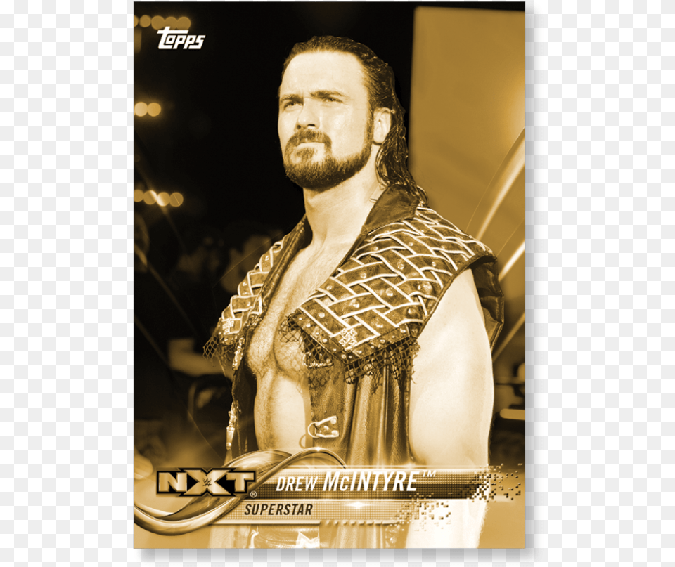 2018 Topps Wwe Drew Mcintyre Drew Mcintyre, Adult, Person, Man, Male Free Png Download