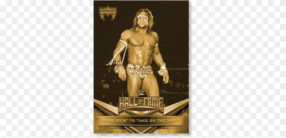 2018 Topps Wwe Ultimate Warrior Hall Of Fame Tribute Wwe Hall Of Fame, Adult, Person, Man, Male Free Png Download