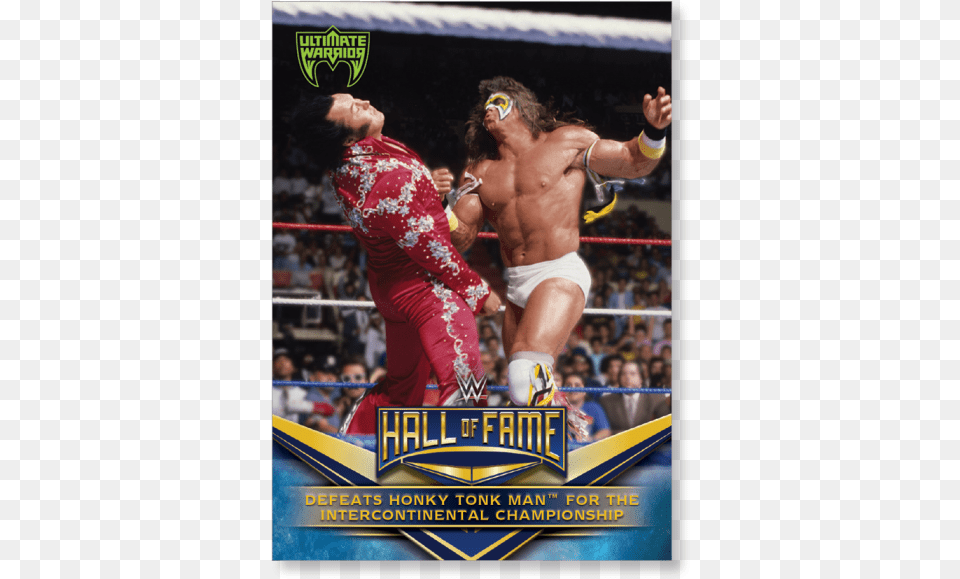 2018 Topps Wwe Ultimate Warrior Hall Of Fame Tribute Wwe Hall Of Fame, Adult, Person, Man, Male Free Transparent Png