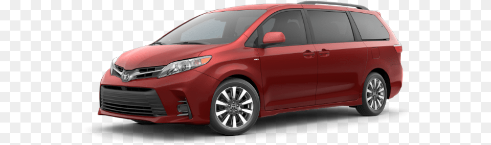 2018 Toyota Sienna Xle Red, Transportation, Vehicle, Car, Machine Free Png Download
