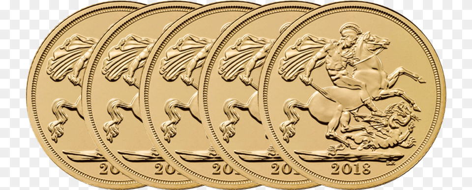 2018 Uk Full Sovereign Gold 5 Coin Bullion Bundle 2018 Sovereign New Elizabeth, Money, Person Free Png