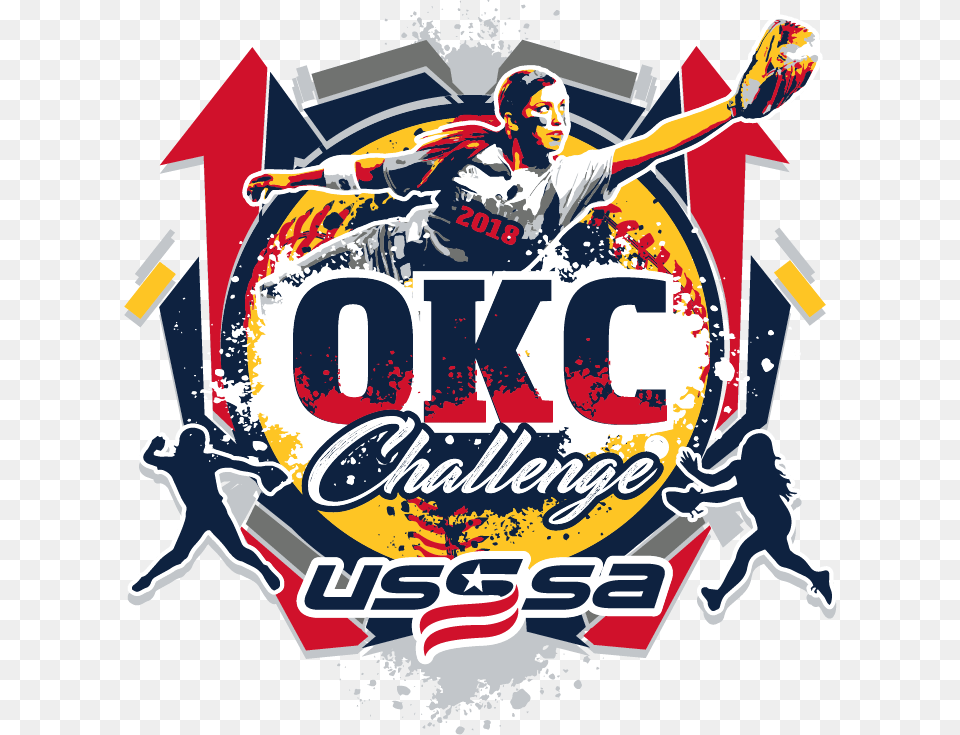 2018 Usssa Okc Challenge Graphic Design Png Image