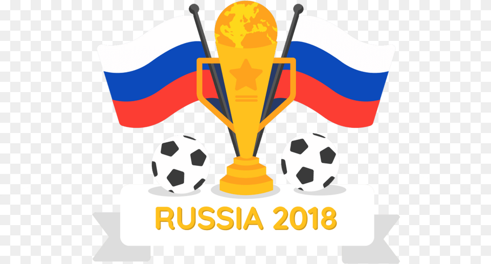 2018 World Football Cup Background In Flat Style 2018, People, Person, Trophy Free Png Download