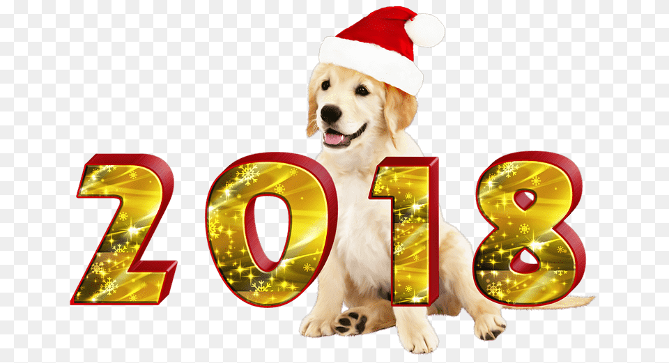 2018 Xmas Dog, Animal, Canine, Mammal, Pet Free Transparent Png
