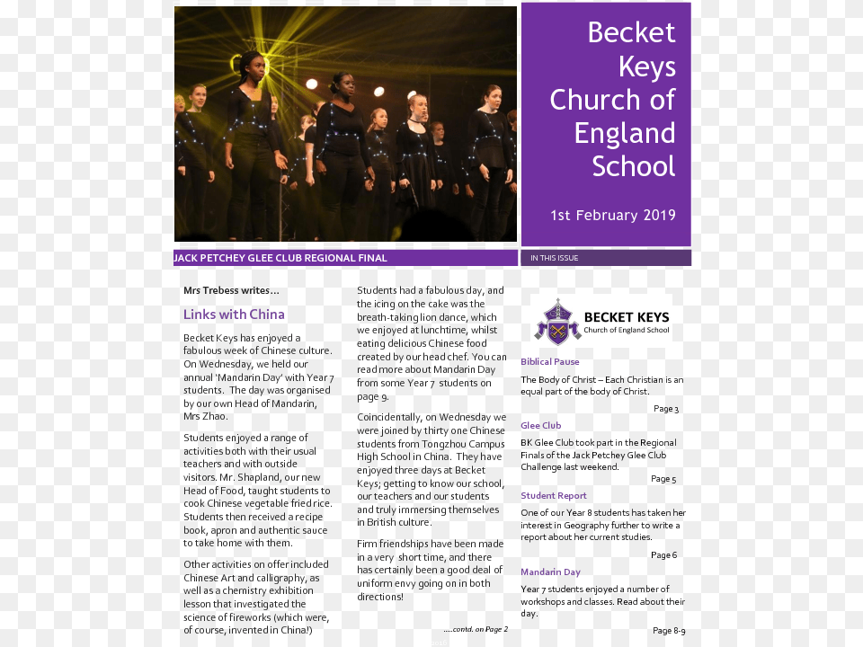 2019 02 01 Becket Keys Church Of England School, Adult, Female, Person, Woman Free Png