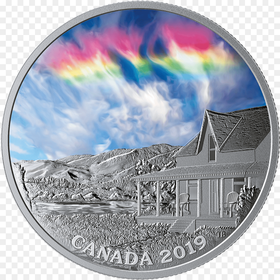 2019 1 Oz Canada Sky Wonders 2019 25 Multifaceted, Nature, Outdoors, Silver, Coin Free Png Download