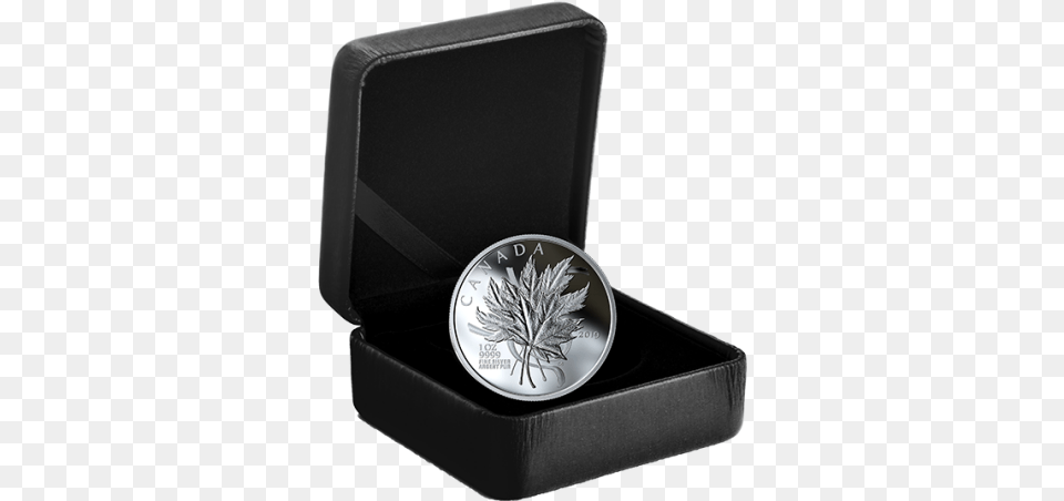 2019 1 Oz Canada The Beloved Maple Leaf 9999 Silver Proof Coin 2020 Canada Gold Coins, Accessories Png Image