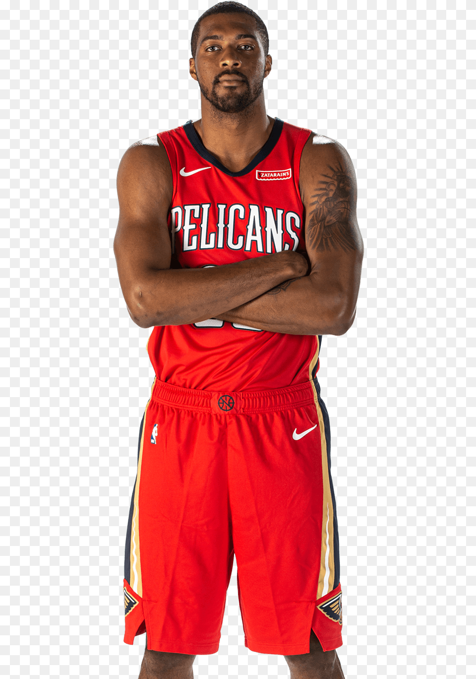 2019 20 Nba Player Awards New Orleans Pelicans Sleeveless, Clothing, Shirt, Shorts, Adult Png Image