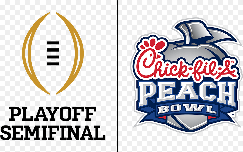 2019 20 Playoff Semifinals College Football Playoff Chick Fil A Peach Bowl Cfp Semifinal, Logo, Astronomy, Moon, Nature Png Image