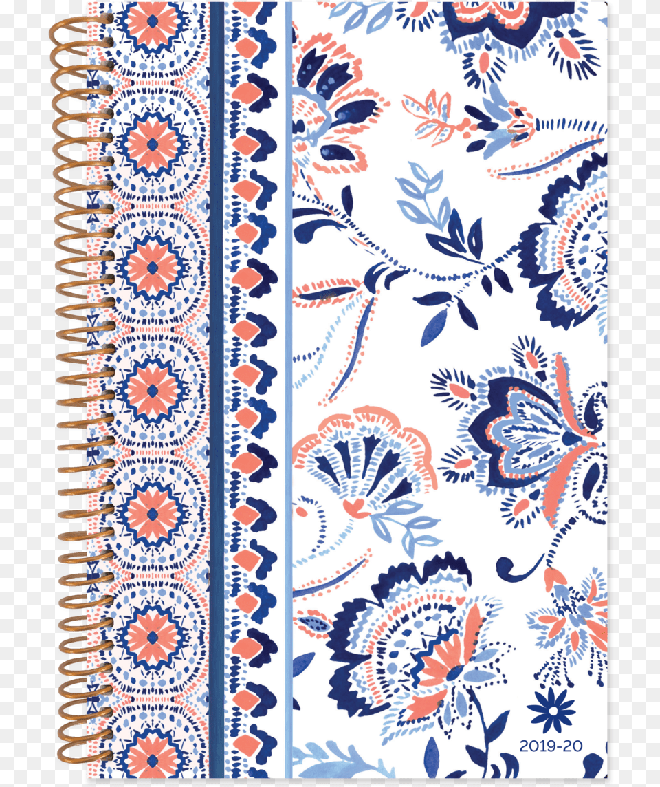 2019 20 Soft Cover Daily Planner Amp Calendar Paisley Motif, Home Decor, Pattern, Rug, Art Free Png