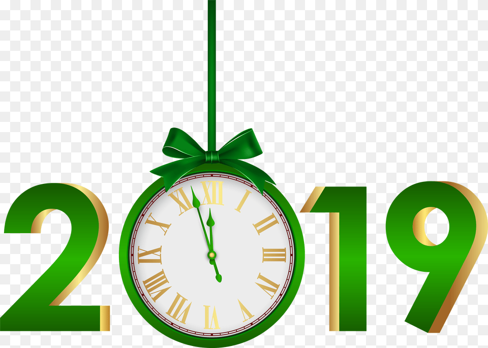 2019, Analog Clock, Clock Free Png Download