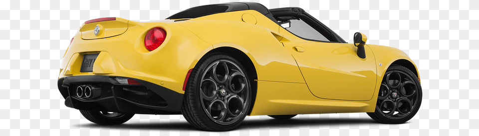 2019 Alfa Romeo 4c Spider Convertible Lease With No Money Supercar, Alloy Wheel, Vehicle, Transportation, Tire Free Transparent Png