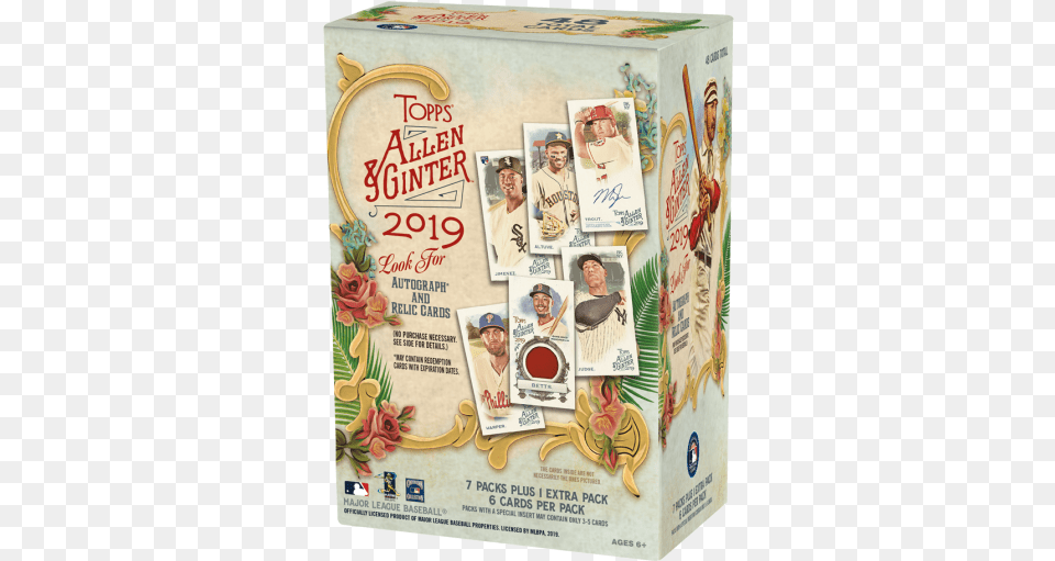 2019 Allen And Ginter Baseball Value Boxsrc Https 2019 Allen Ginter Blaster Box, Publication, Plant, Book, Herbal Png Image