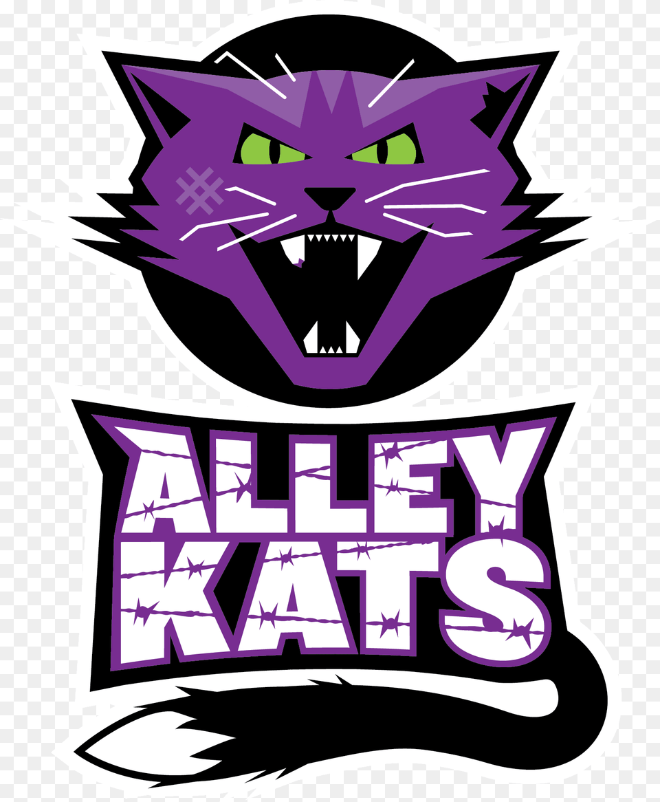 2019 Alley Kats, Purple, Symbol Free Png