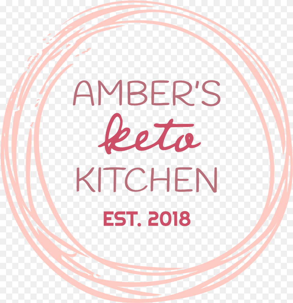 2019 Amber S Keto Kitchen Circle, Text Png