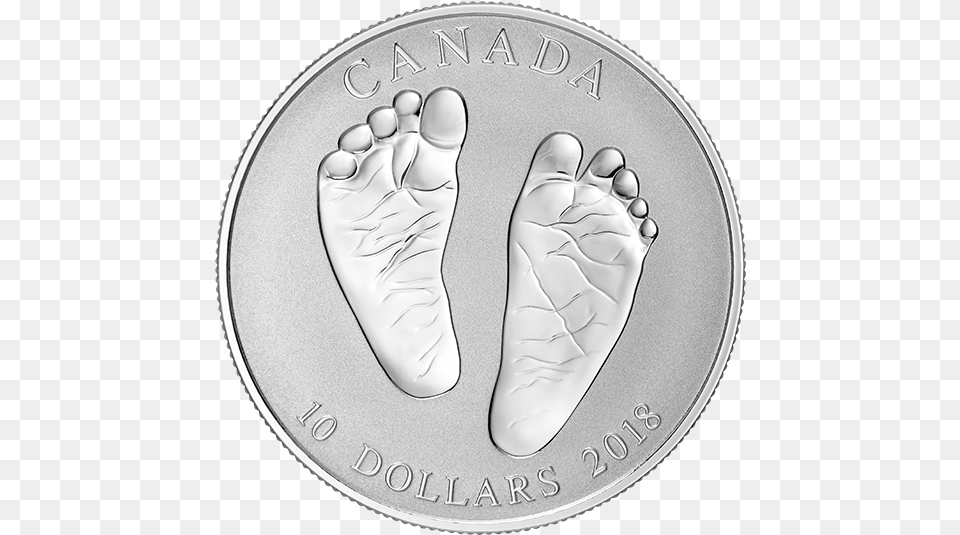 2019 Baby Gift Welcome To The World Silver Coin, Money Free Png