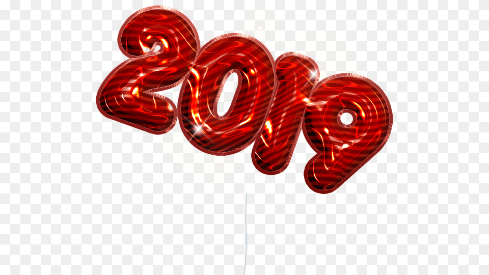 2019 Balloon Text Balloon, Candy, Food, Sweets, Lollipop Free Transparent Png