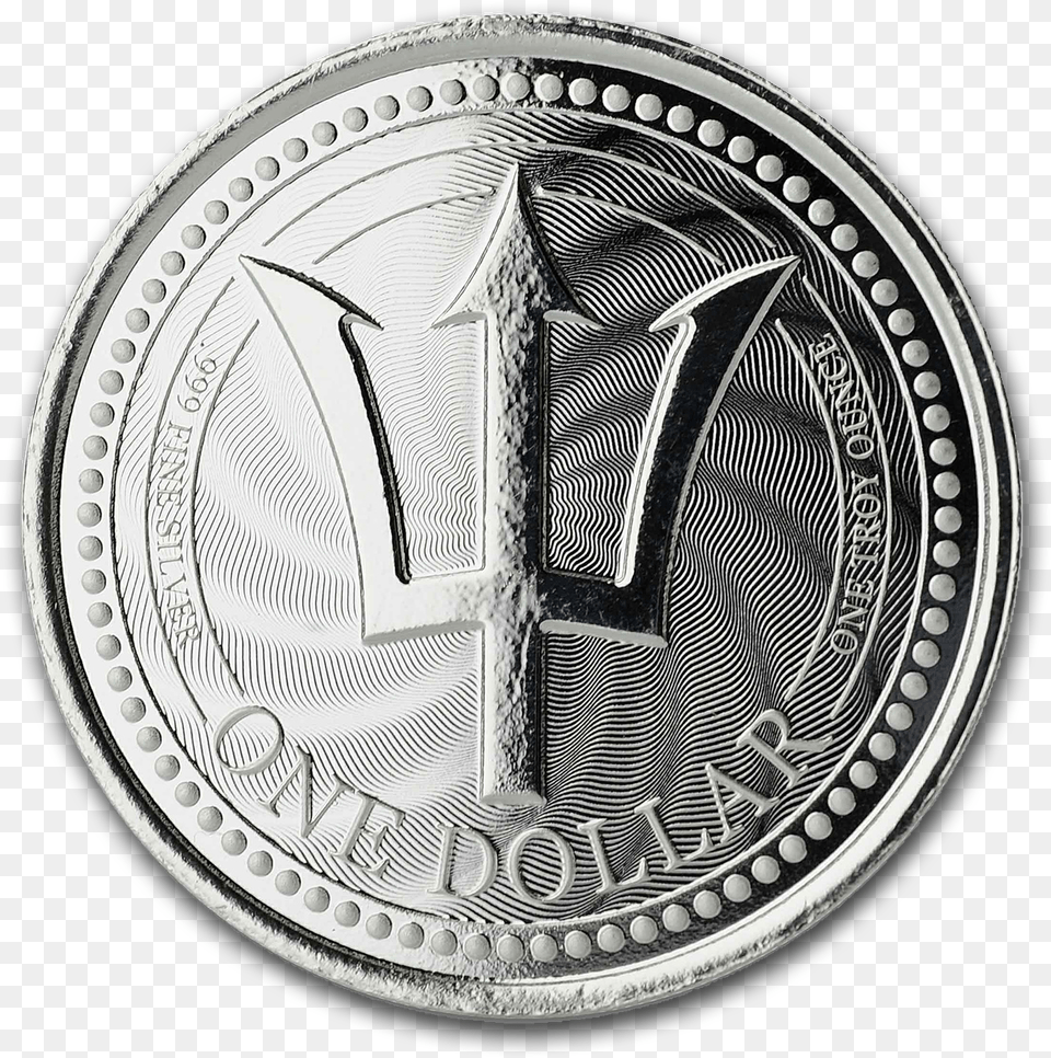 2019 Barbados Trident Silver 1 Oz, Money, Coin Png Image