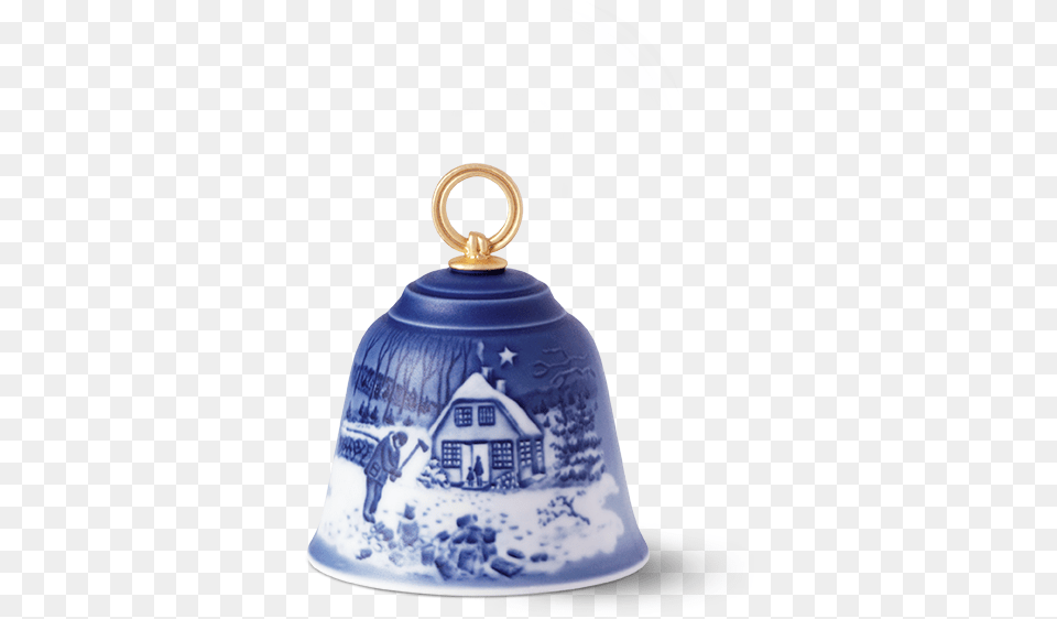 2019 Bing Amp Grondahl Annual Christmas Bell Royal Copenhagen Klokke, Art, Porcelain, Pottery, Bottle Png Image