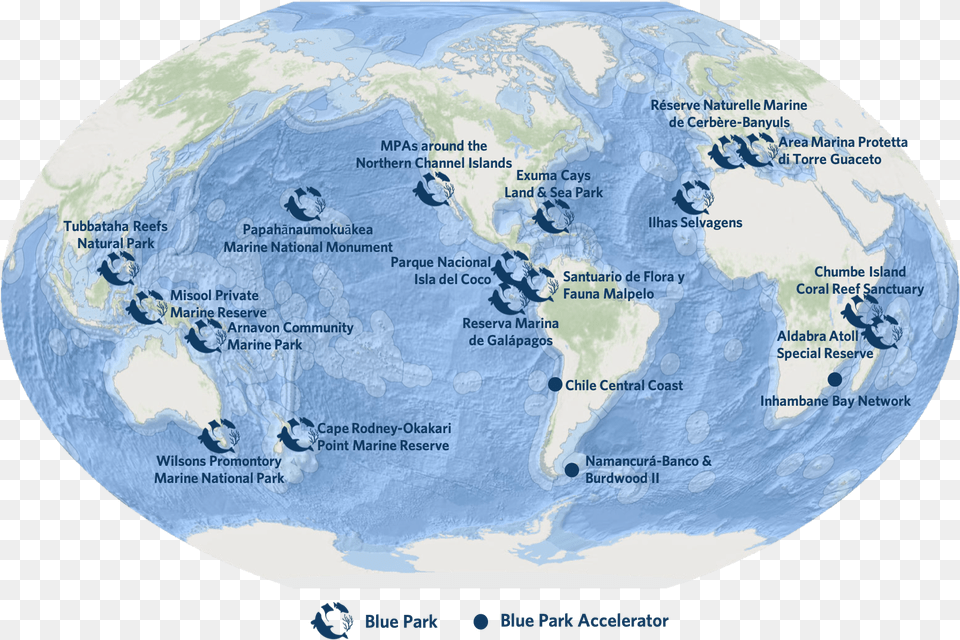 2019 Blue Parks Map No Title Marine Protected Area Locations 2019, Astronomy, Outer Space, Planet, Globe Png