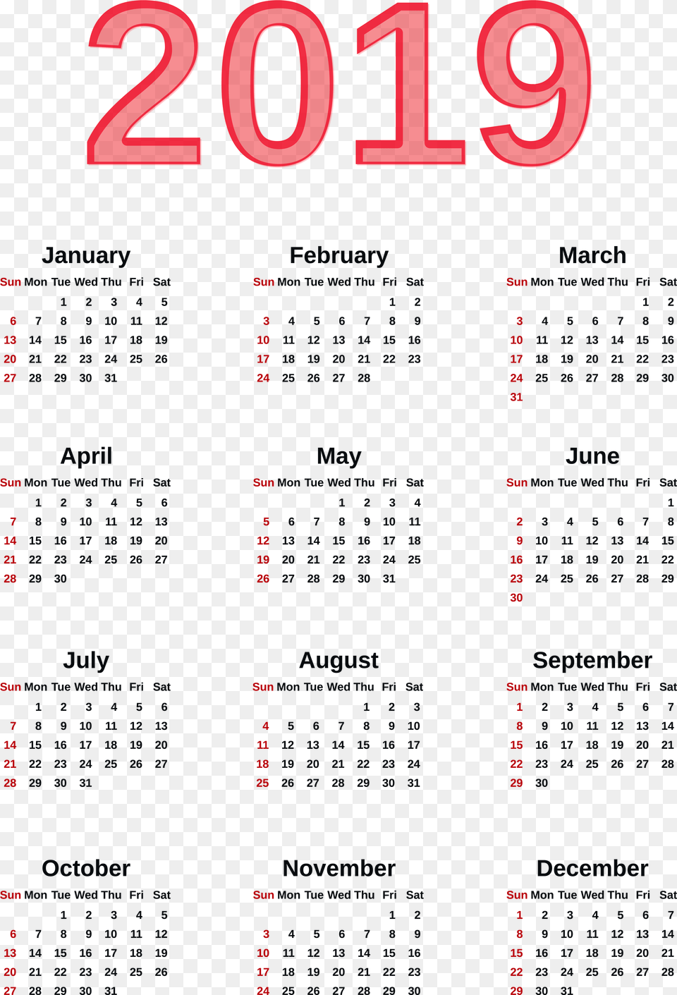 2019 Calendar Image Calendar 2020 With Weeks, Text, Scoreboard Png