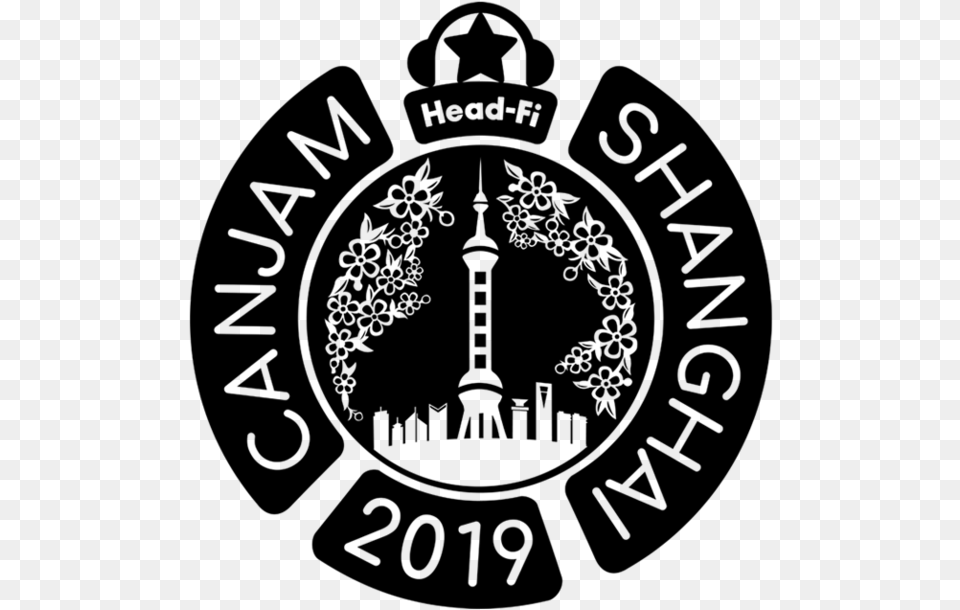 2019 Canjam Shanghai Emblem, Gray Free Png Download