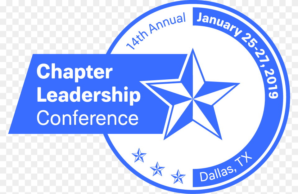 2019 Chapter Leadership Conference, Star Symbol, Symbol, Logo Free Png Download