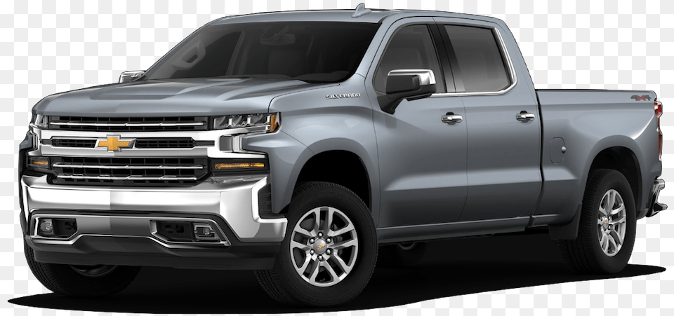 2019 Chevrolet Silverado Silver Silverado 2019 Trail Boss, Pickup Truck, Transportation, Truck, Vehicle Free Png Download